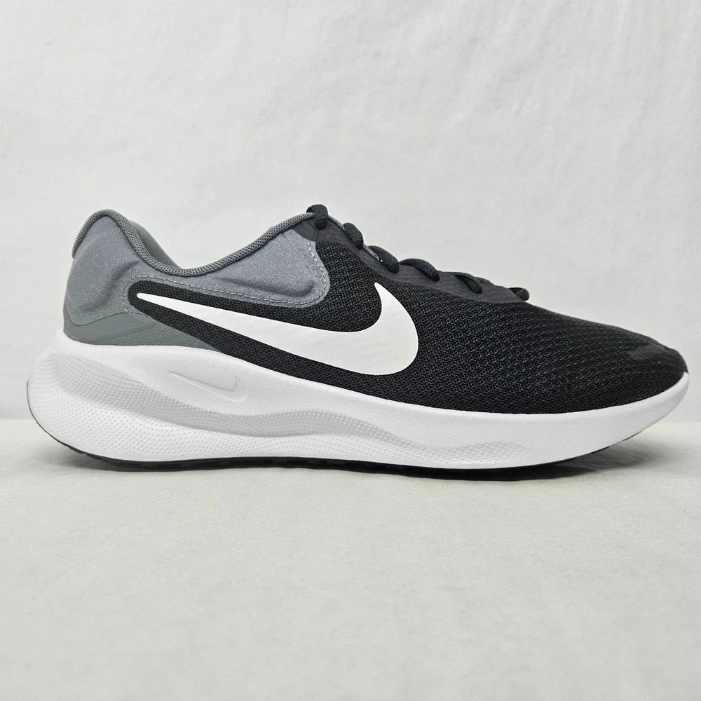 Nike Revolution 7 Running Shoes FB2207-007 Anthracite White Grey‎ Men's Size 9